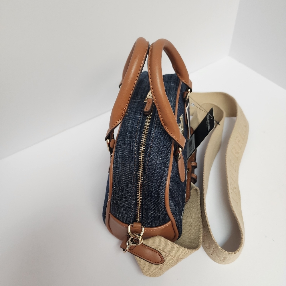 True Religion Blue Denim Crossbody Bag - Picture 5 of 9